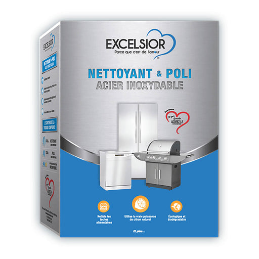 Trousse Nettoyant& Poli acier Inoxydable