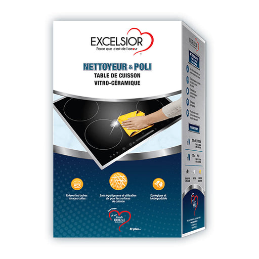 Trousse Nettoyeur & poli vitrocéramique