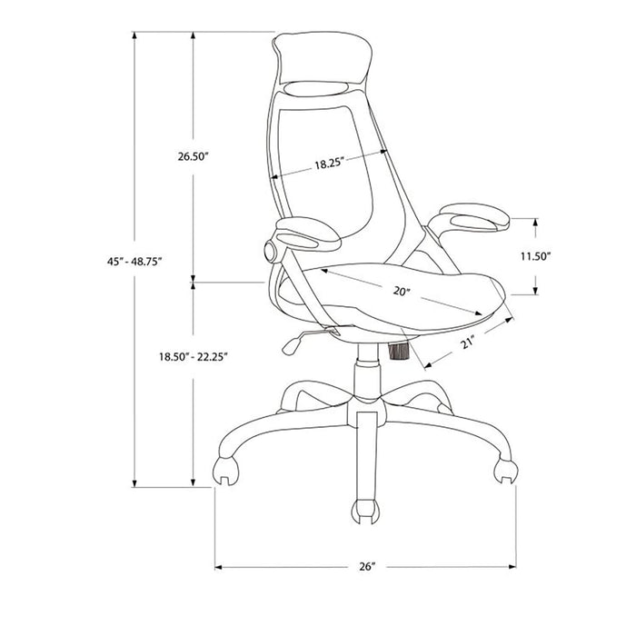 Chaise de bureau  multi position