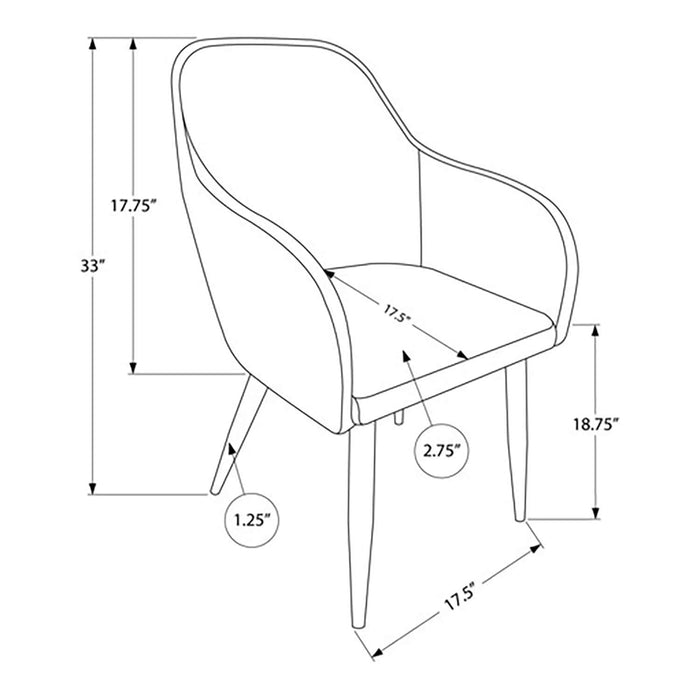 Chaise de salle à diner