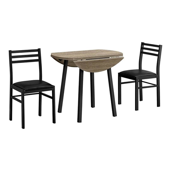 Table côté abaissant & 2 chaises