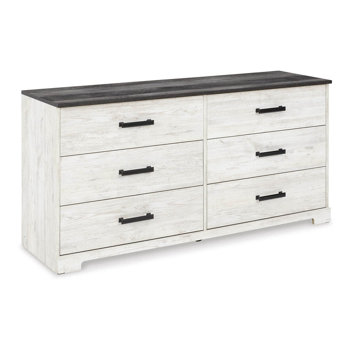 Bureau 6 tiroirs XL Shawburn