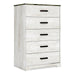 Commode 5 tiroirs XL Shawburn