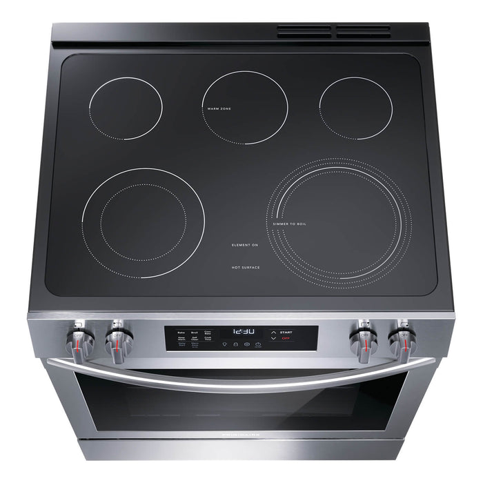 Cuisinière vitrocéramique convection