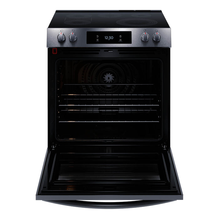 Cuisinière à commande frontale
