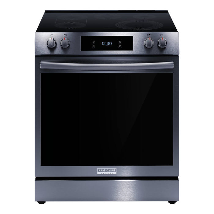 Cuisinière à commande frontale