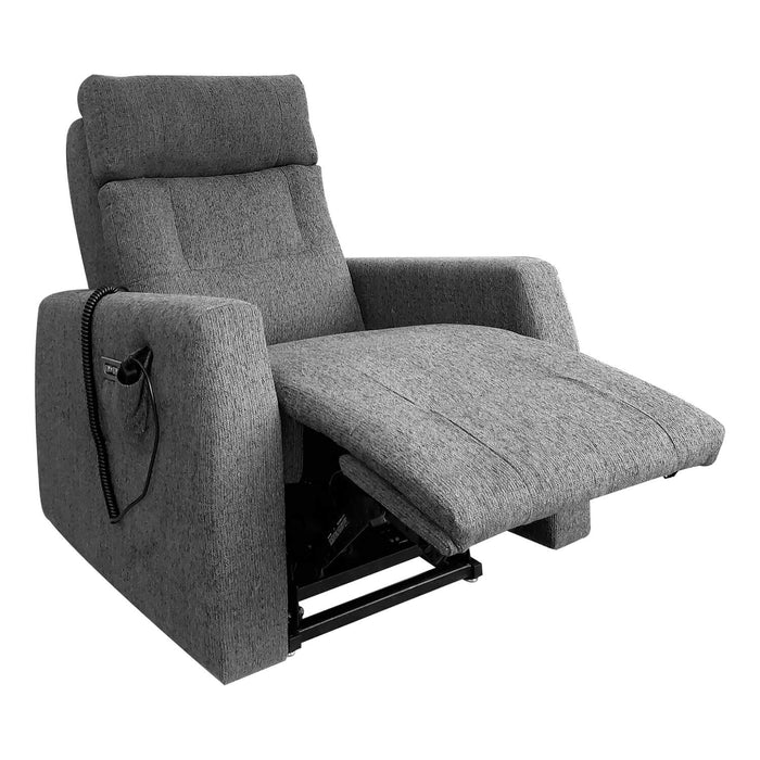 Fauteuil inc. mot leve-personne lombaire