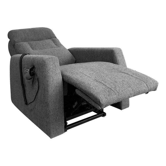 Fauteuil inc. mot leve-personne lombaire