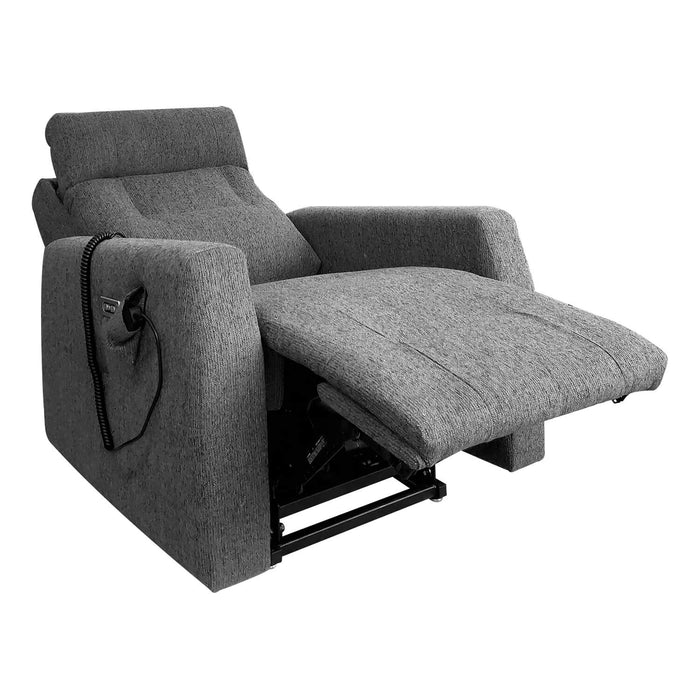 Fauteuil inc. mot leve-personne lombaire