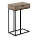 Table d'appoint tiroir 25" h