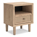 Table de chevet 1 tiroir Cielden