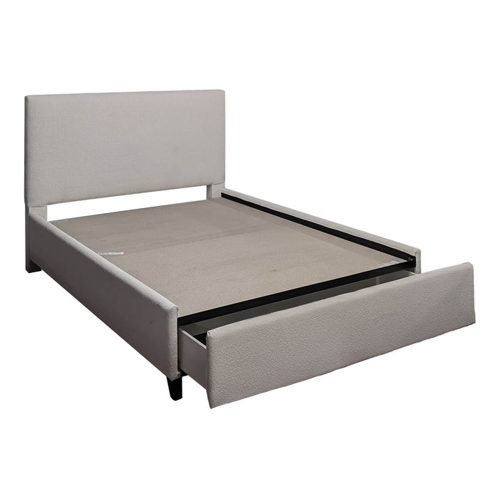 Lit complet Ennis Grand-Lit et pied tiroir