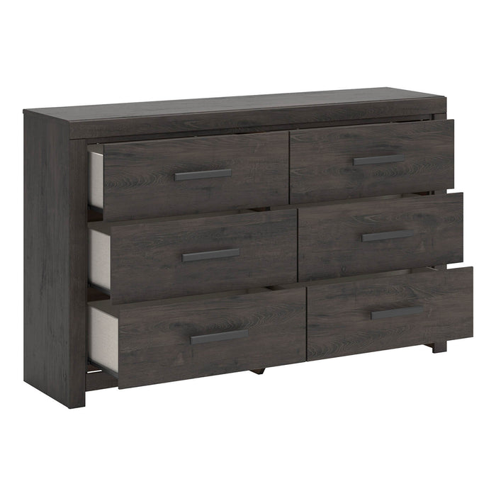 Bureau 6 tiroirs Cayboni
