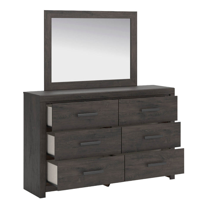 Bureau 6 tiroirs Cayboni