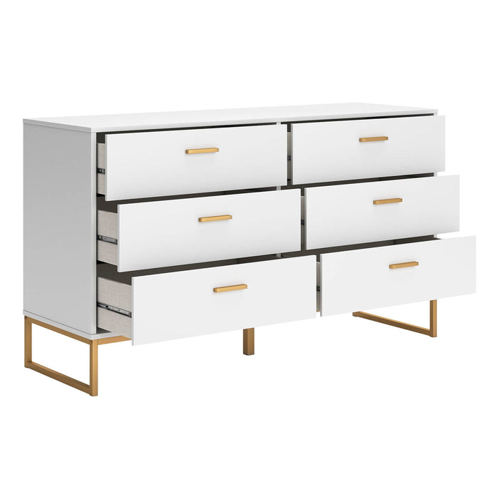 Bureau 6 tiroirs XL Socalle