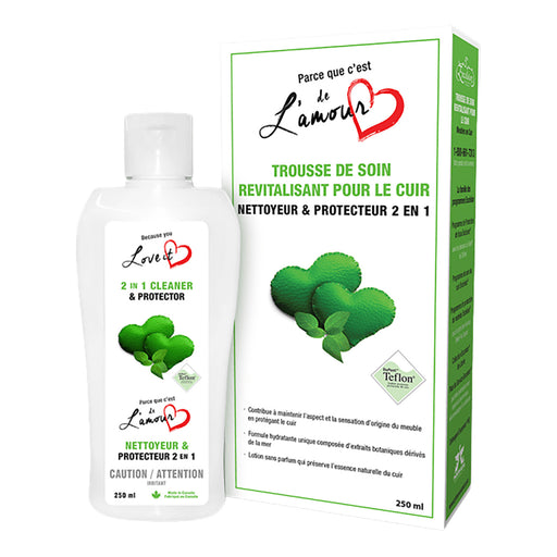Trousse de soin revitalisante pour cuir