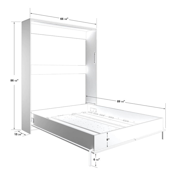 Lit Escamotable Grand Lit 60"